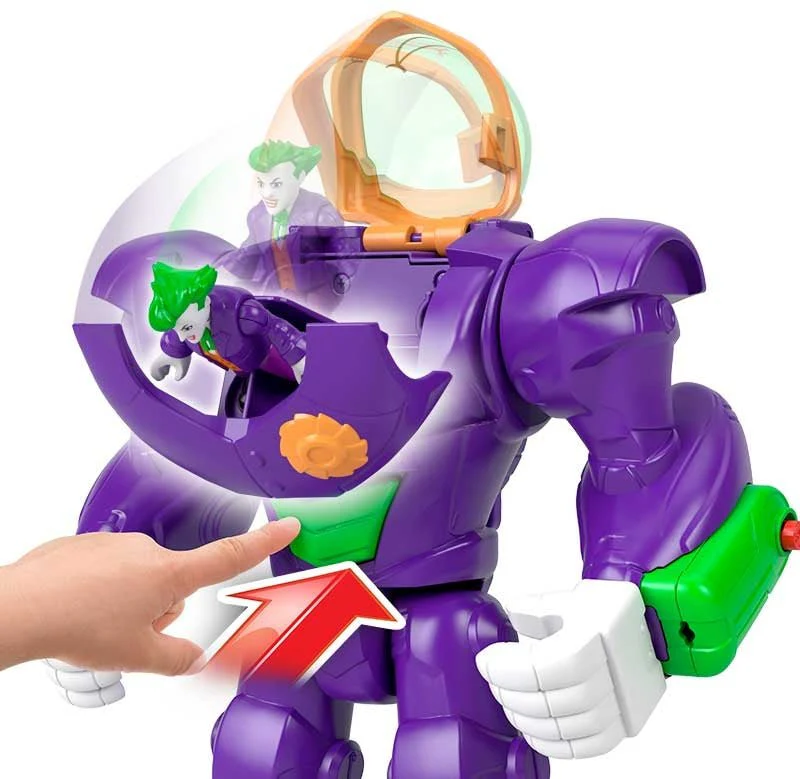 Imaginext Dc Super Friends Joker Hammer Mech - Image 4