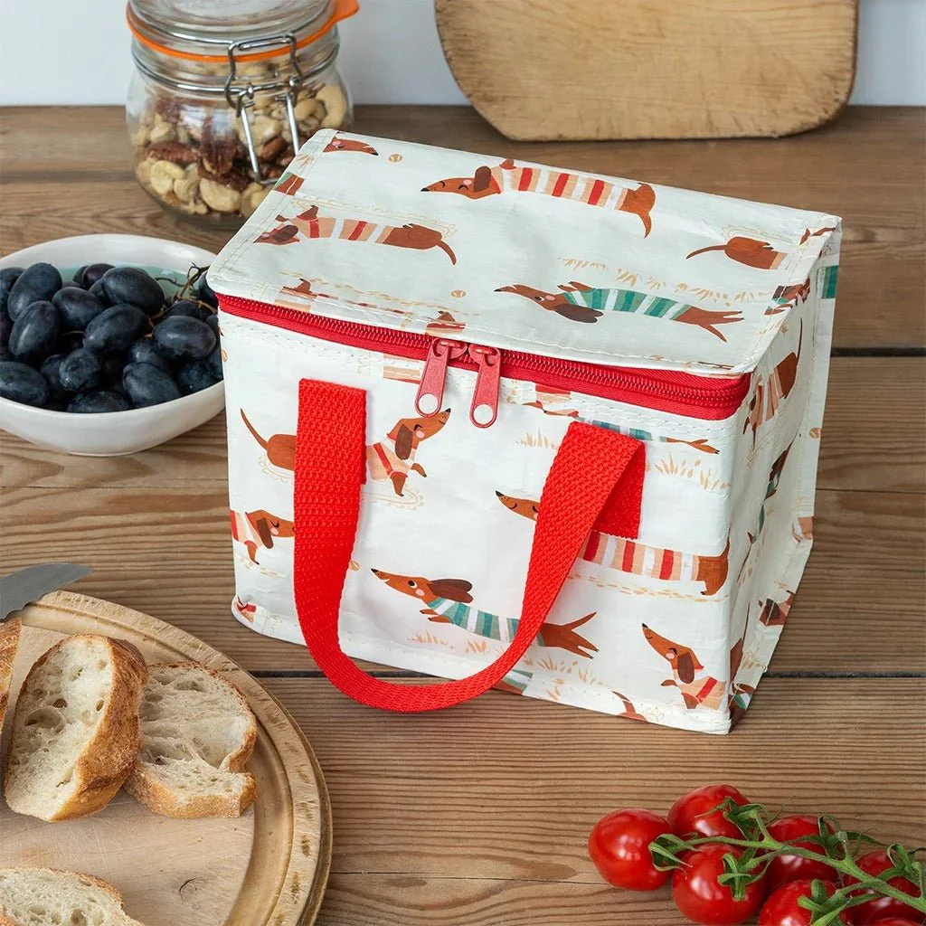 Insulated Lunch Bag – Sausage Dog Print - Image 2