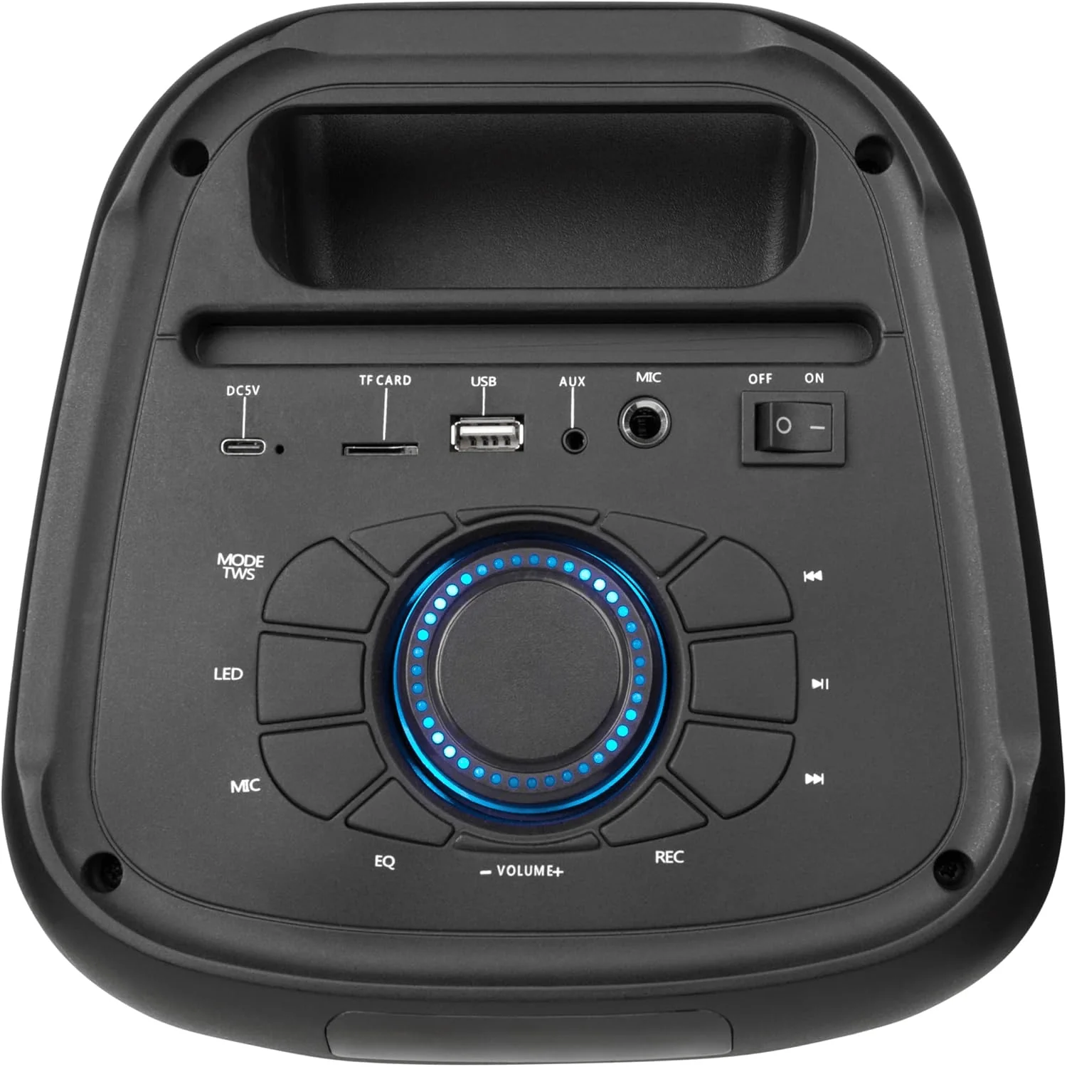 Intempo Bluetooth Karaoke Speaker - With Wired Microphone - Image 3