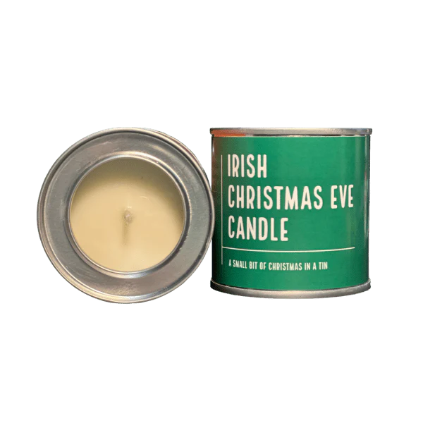 Irish Candle Tin Small - Christmas Eve