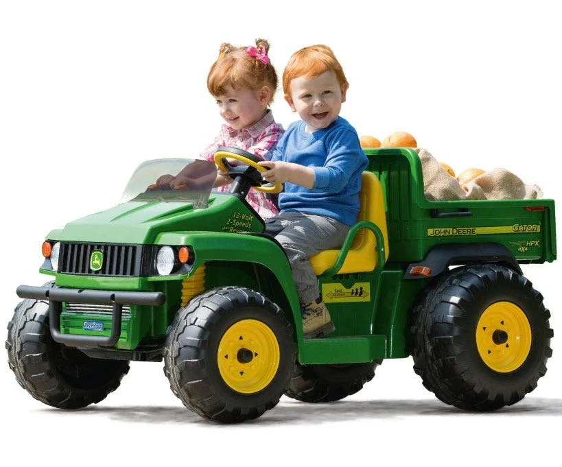 John Deere Gator HPX Kids Electric 12V Ride on Utility Vehicle - Image 2