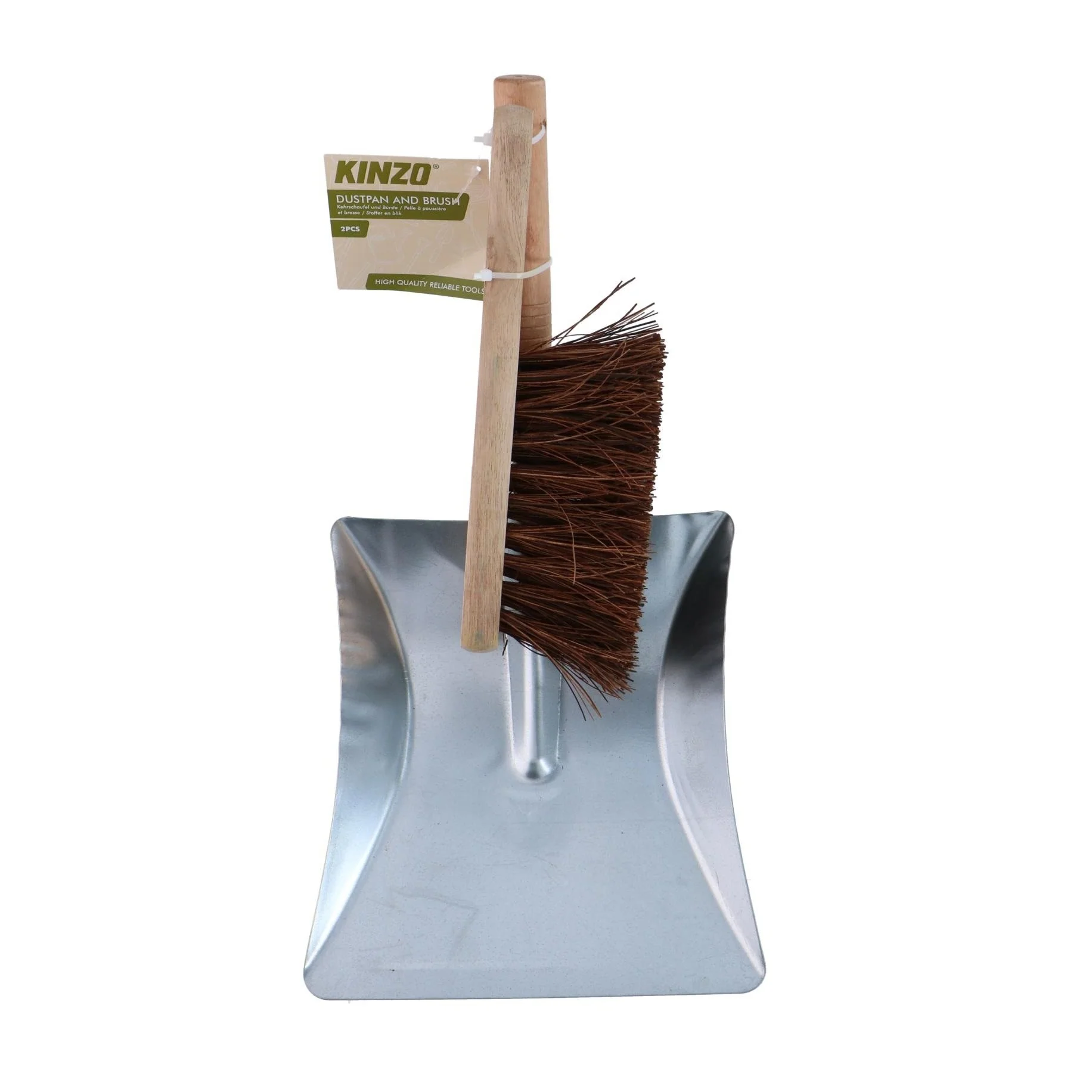 KINZO Dustpan and Brush Set 2 pcs