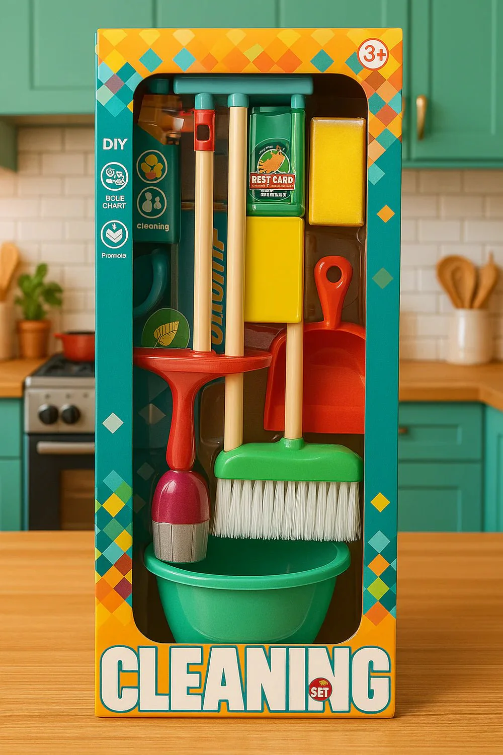 Kitchen Cleaning Set