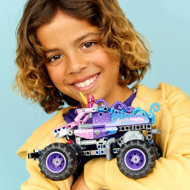 Lego 42220 Monster Jam Sparkle Smash Pull Back - Image 2