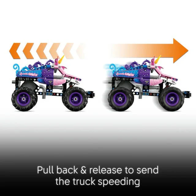 Lego 42220 Monster Jam Sparkle Smash Pull Back - Image 3