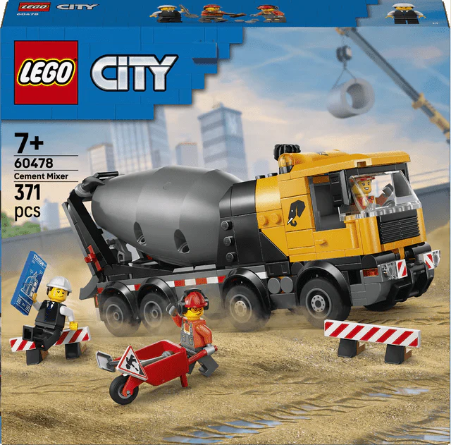 Lego 60478 Cement Mixer
