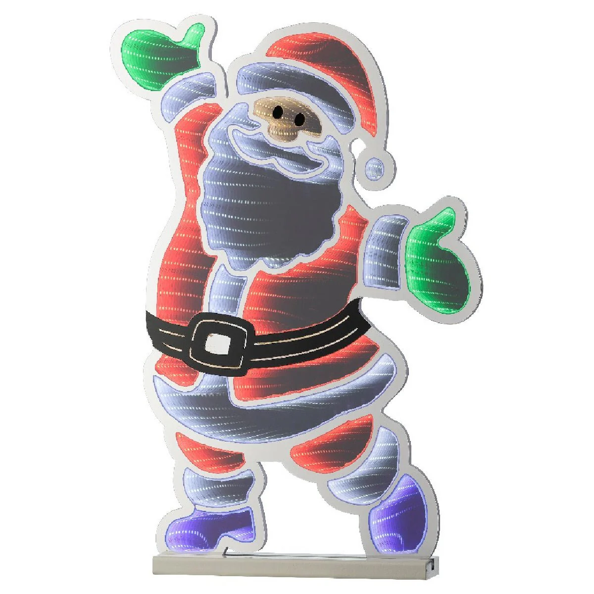 Lumineo Indoor Infinity Light Steady Santa 60cm