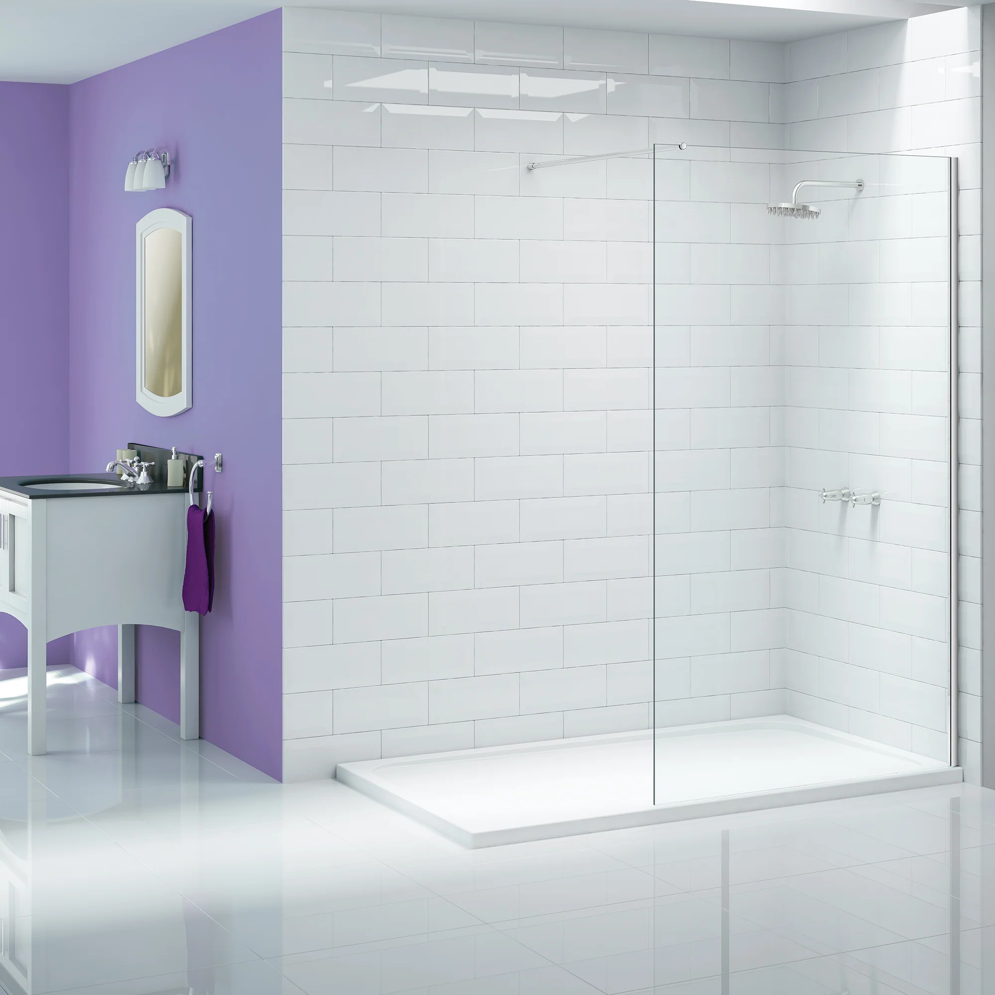 Merlyn  Sprint Shower wall panel  1100mm
