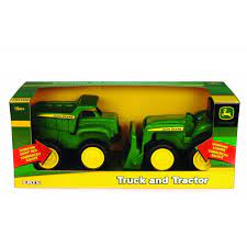Mini Sandbox Tractor & Dump Truck Set