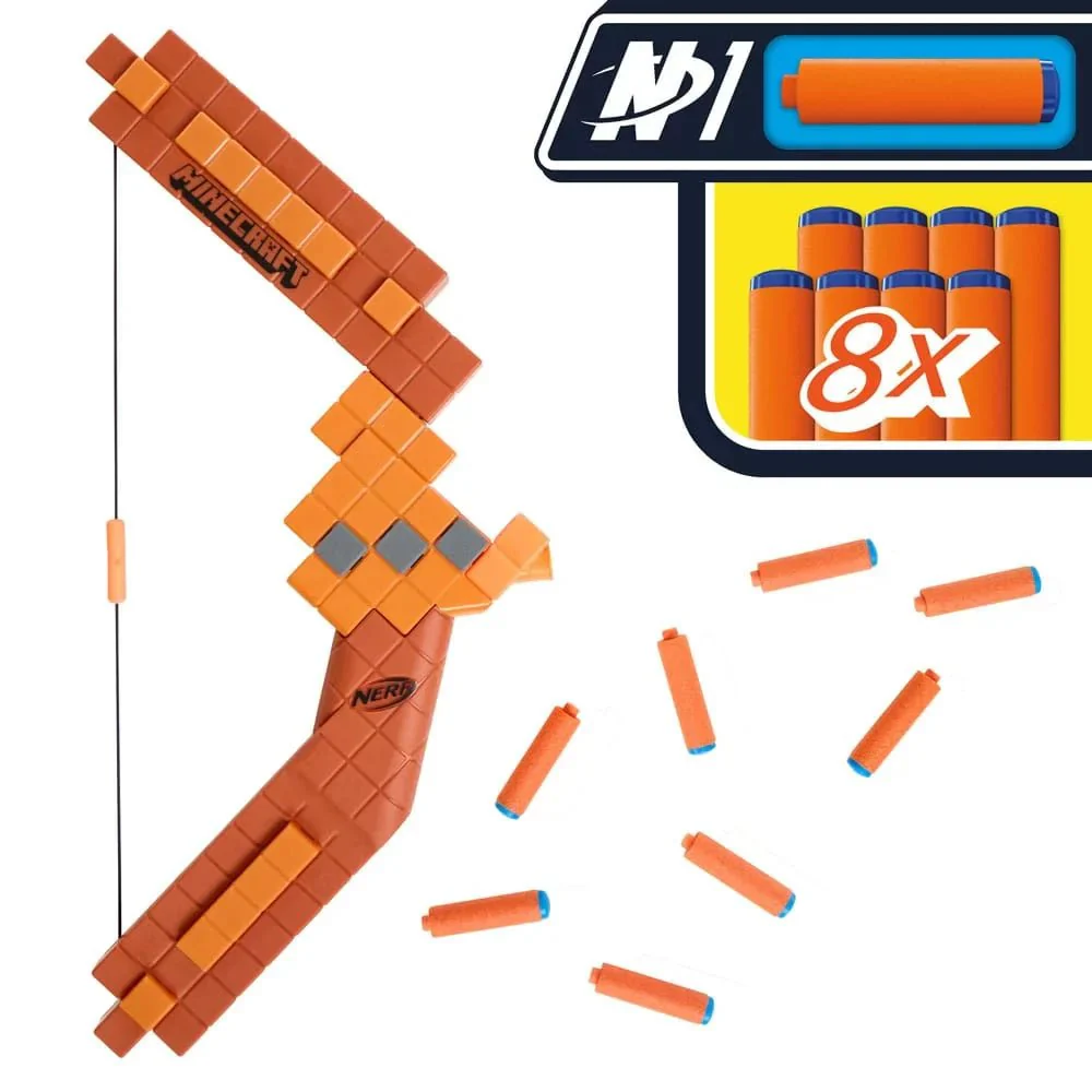 Nerf Minecraft Bow Dart Blaster - Image 4