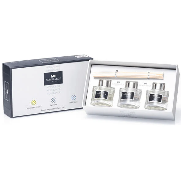 Newgrange Luxury Mini Reed Diffusers Set of 3