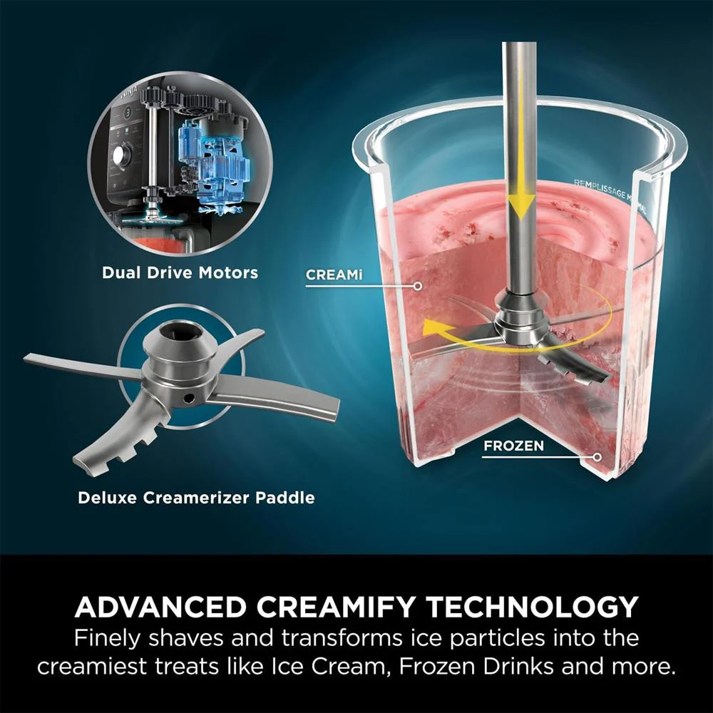 Ninja Creami Deluxe 10-In-1 Ice Cream And Frozen Drink Maker - Image 3