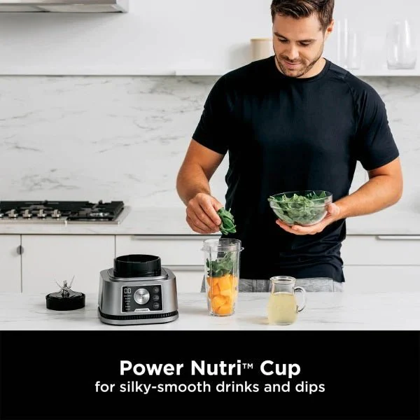 Ninja Foodi Power Nutri Blender 3-in-1 with Smart Torque & Auto-iQ 1200W - CB350UK - Image 9