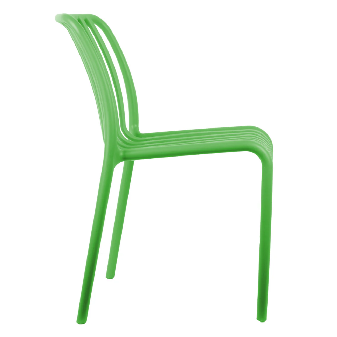 Outdoor Stackable Dining Chair Glee Bright Green - Image 2