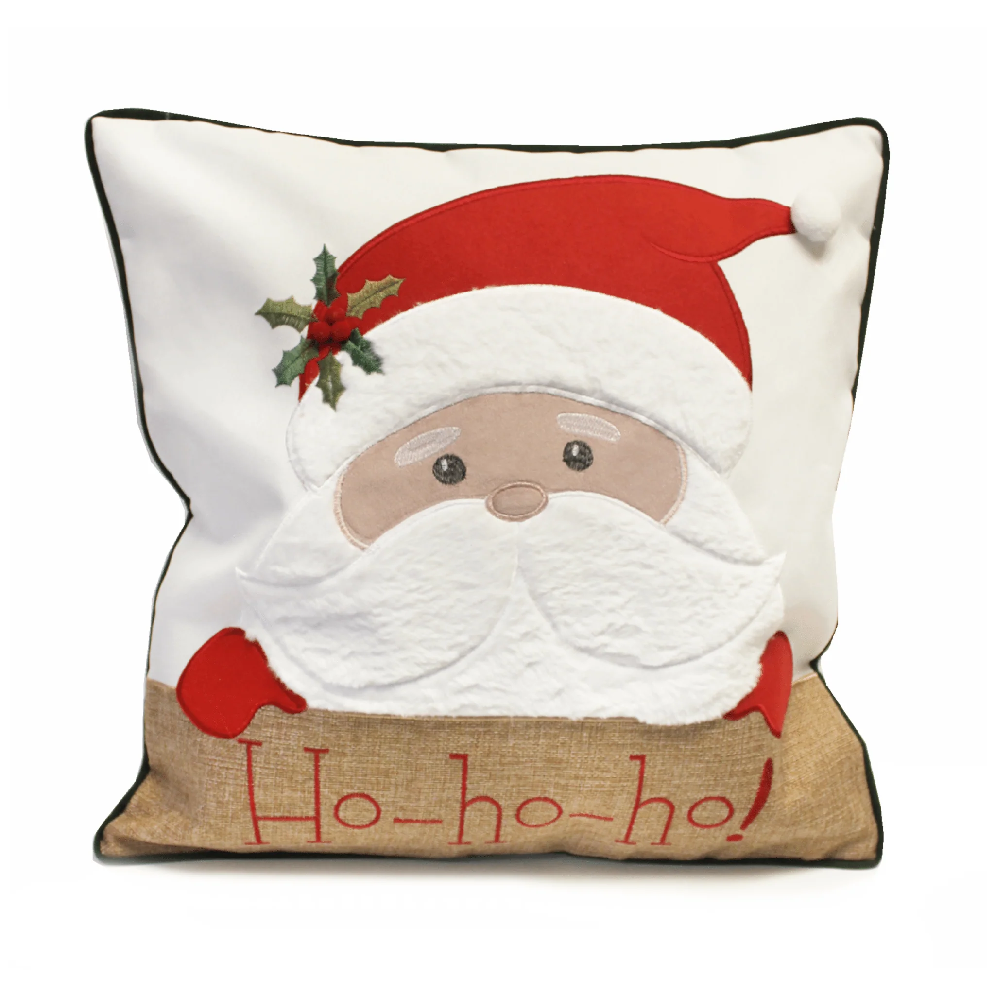 Peggy Wilkins Snuggly Santa Christmas Cushion 45x45cm