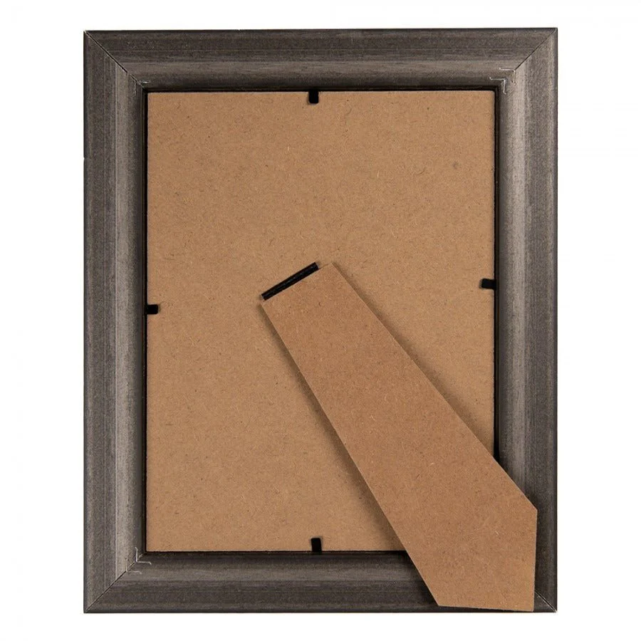 Photo Frame 15 x 20cm Brown Plastic Rectangle Baroque - Image 2