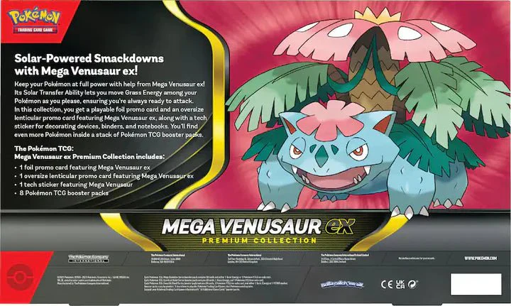 Pokémon TCG: Mega Venusaur ex Premium Collection - Image 4