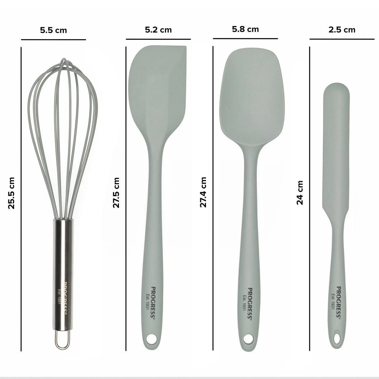 Progress Go Bake! 4pc Silicone Utensil Set - Image 2