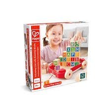 Pull-Along Cart With Stacking Blocks