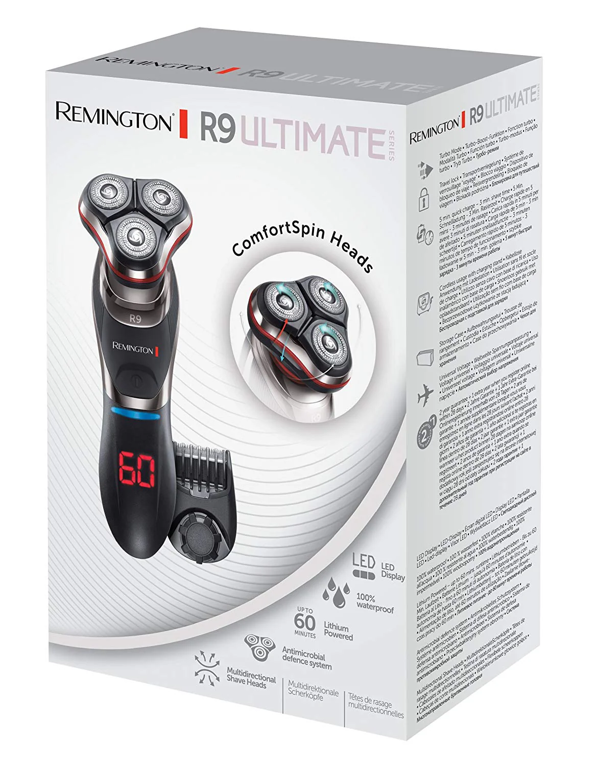 Remington XR1570 R9 Hyperflex Rechargeable Shaver - Image 2