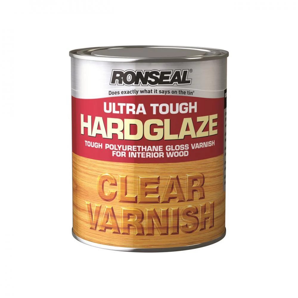 Ronseal Ultra Tough Varnish Gloss - 750ml Clear
