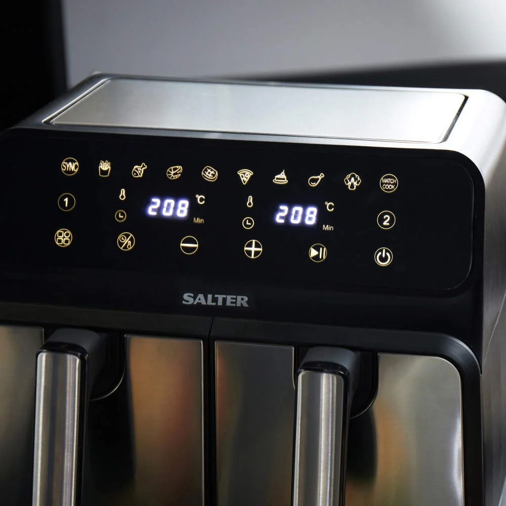 Salter Dual Air Pro Air Fryer - 7.6L - Image 4