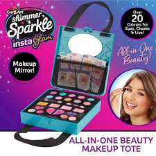 Shimmer & Sparkle Beauty Makeup Tote