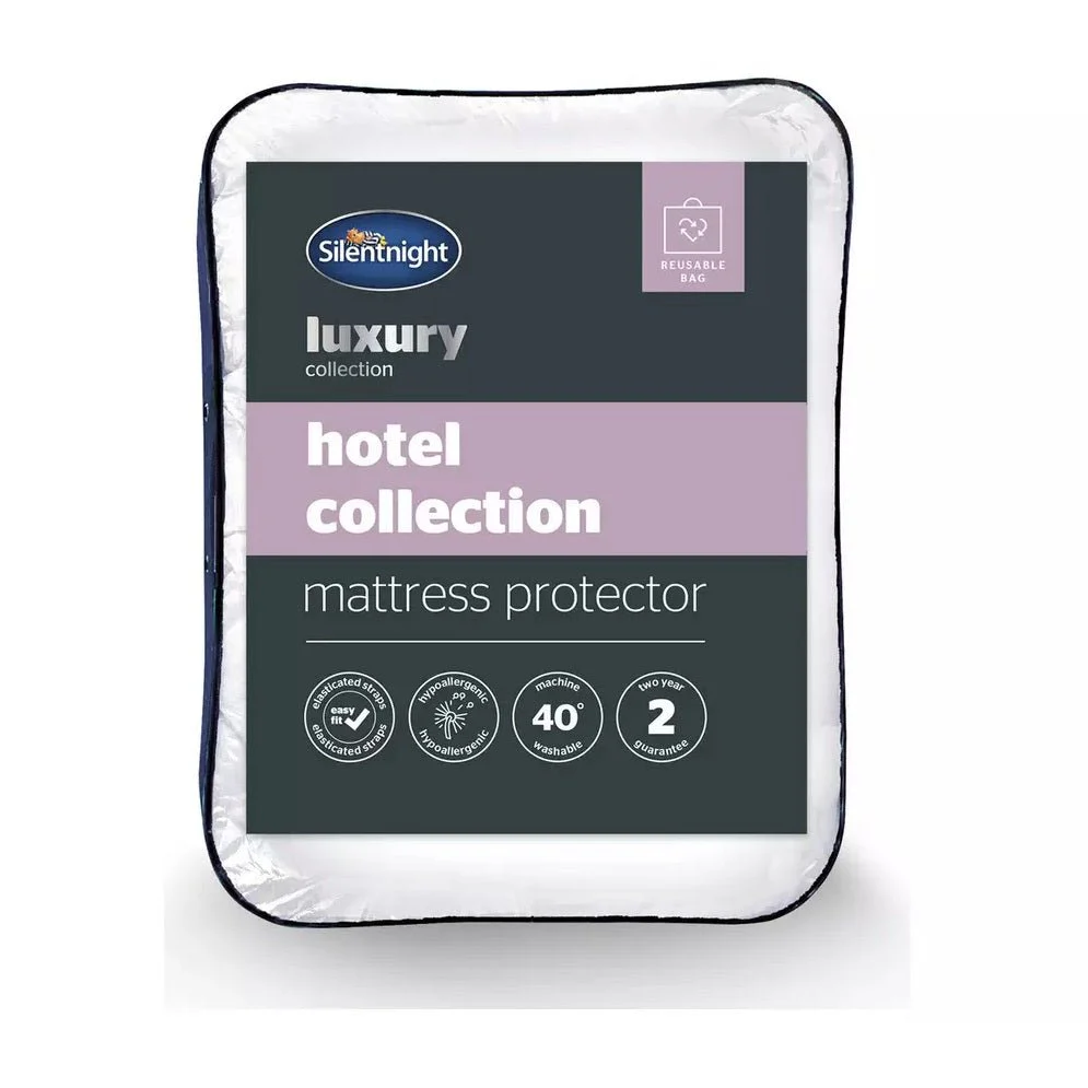 Silentnight Luxury Hotel Collection Mattress Protector Single