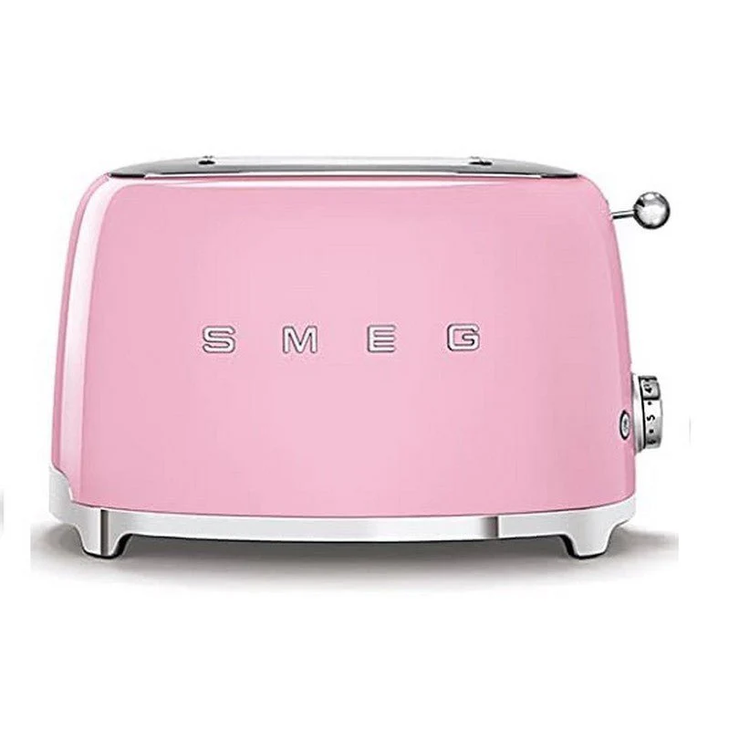 Smeg 50's Retro Style 2 Slice Toaster Pink