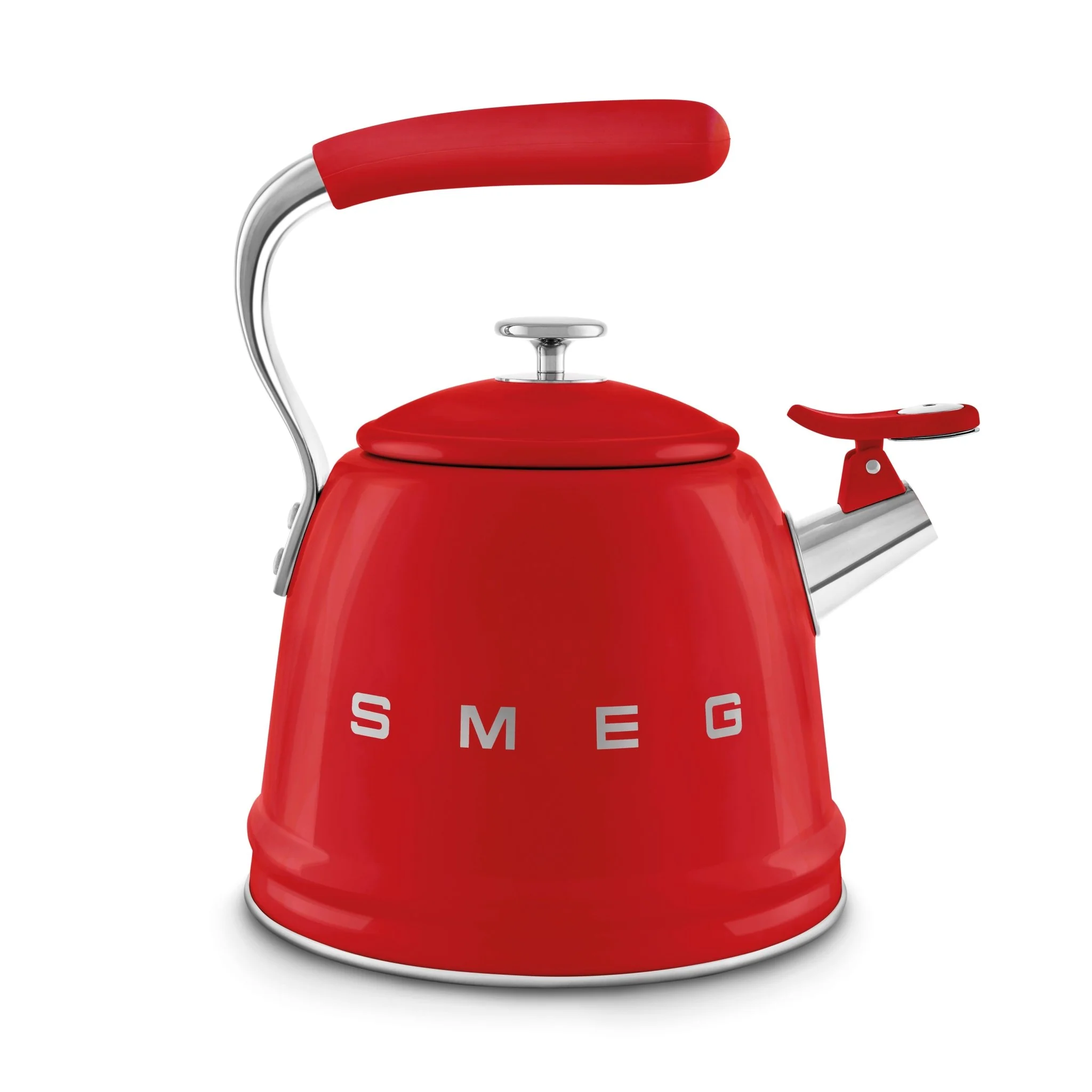 Smeg 50's Style Stove Top Kettle 2.3L Red WKF01RDUK - Image 3