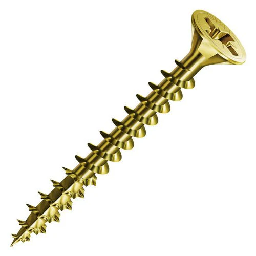 Spax Blue Zinc Plated Universal Screw M4x25mm - 200 Pack