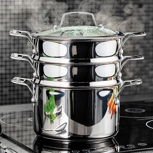 Stellar Premium 18cm 3 Tier Steamer Set - Image 2