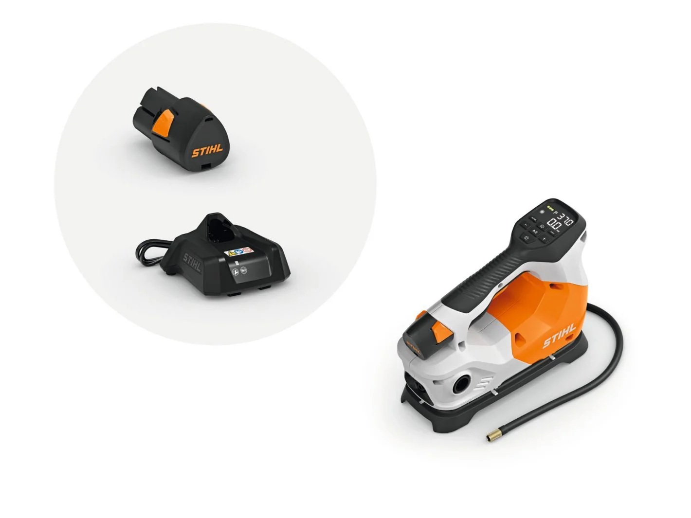Stihl KOA 20.0 Cordless Compressor - Set SA060118215