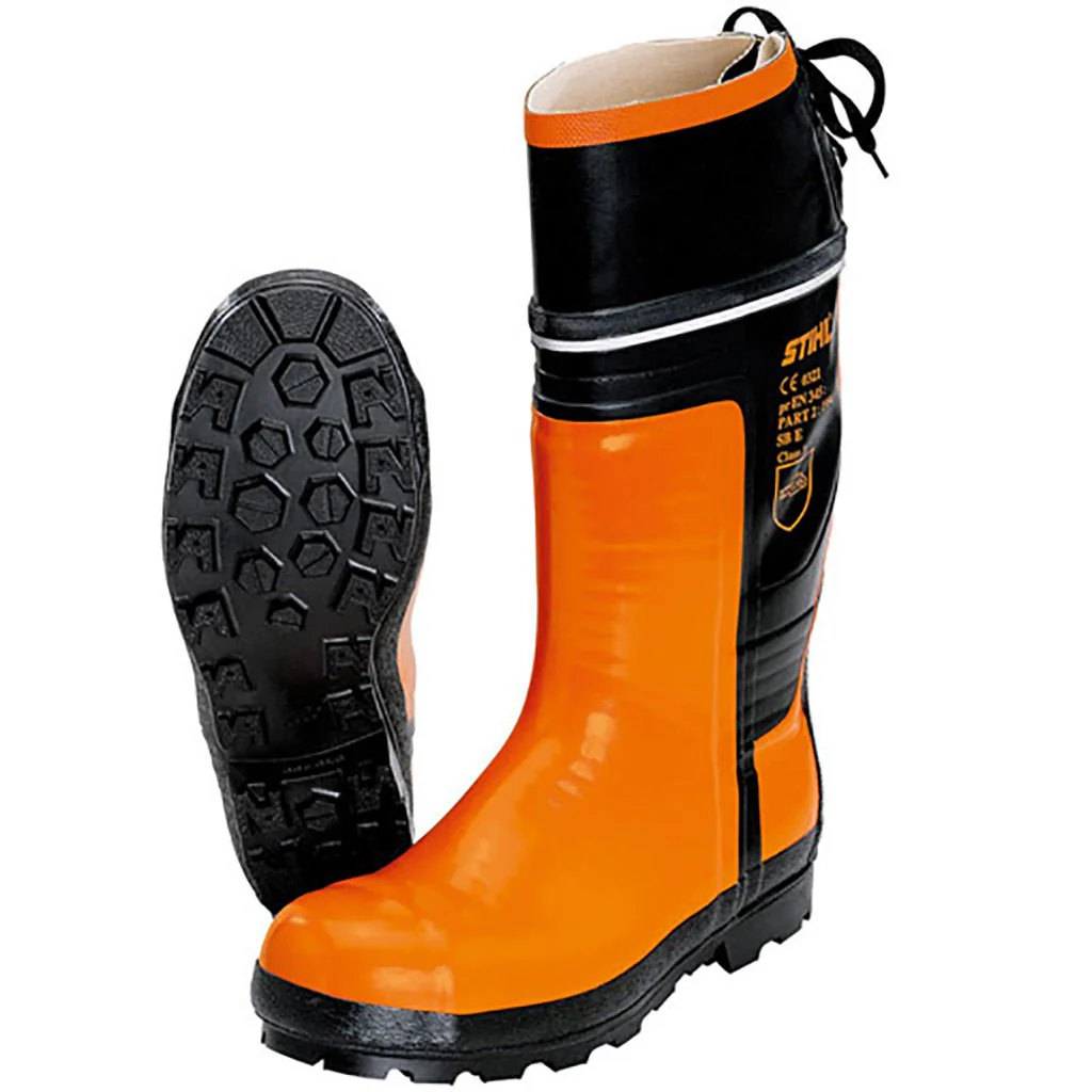 Stihl SPECIAL Rubber Chainsaw Boots Size 9