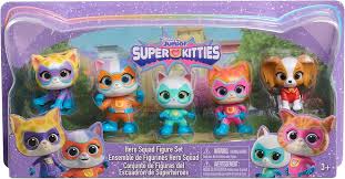 Superkitties Hero Squad Figure Set
