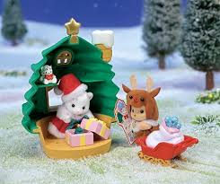 Sylvanian Families Baby Santa's Christmas Tree House - Image 2