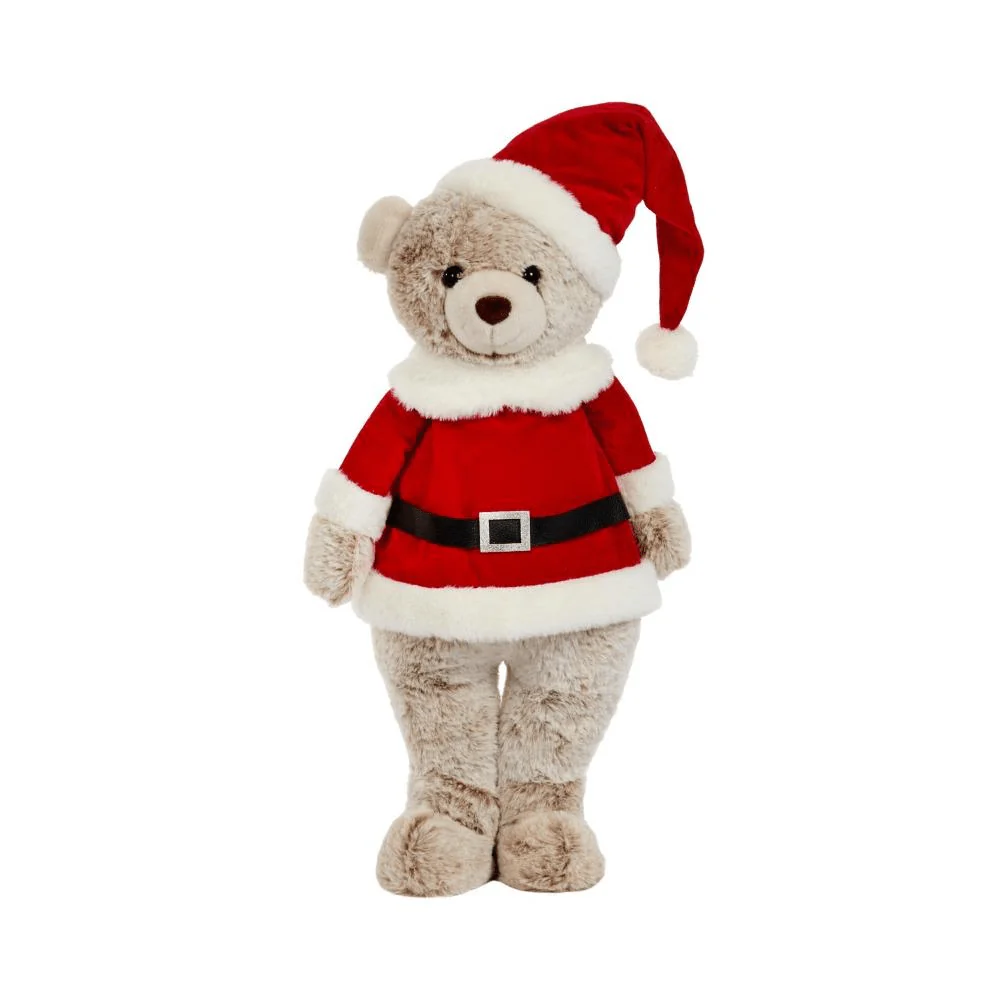 Three Kings Teddy Santa Large Standing Christmas Decoration - Image 2