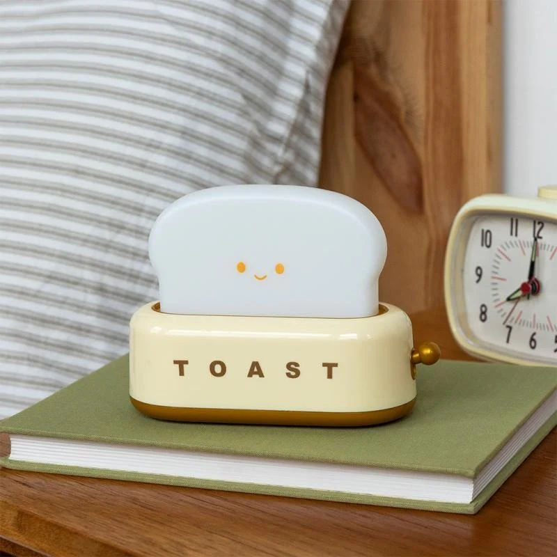 USB Rechargeable Dimmable Night Light – Kawaii Toaster - Image 2