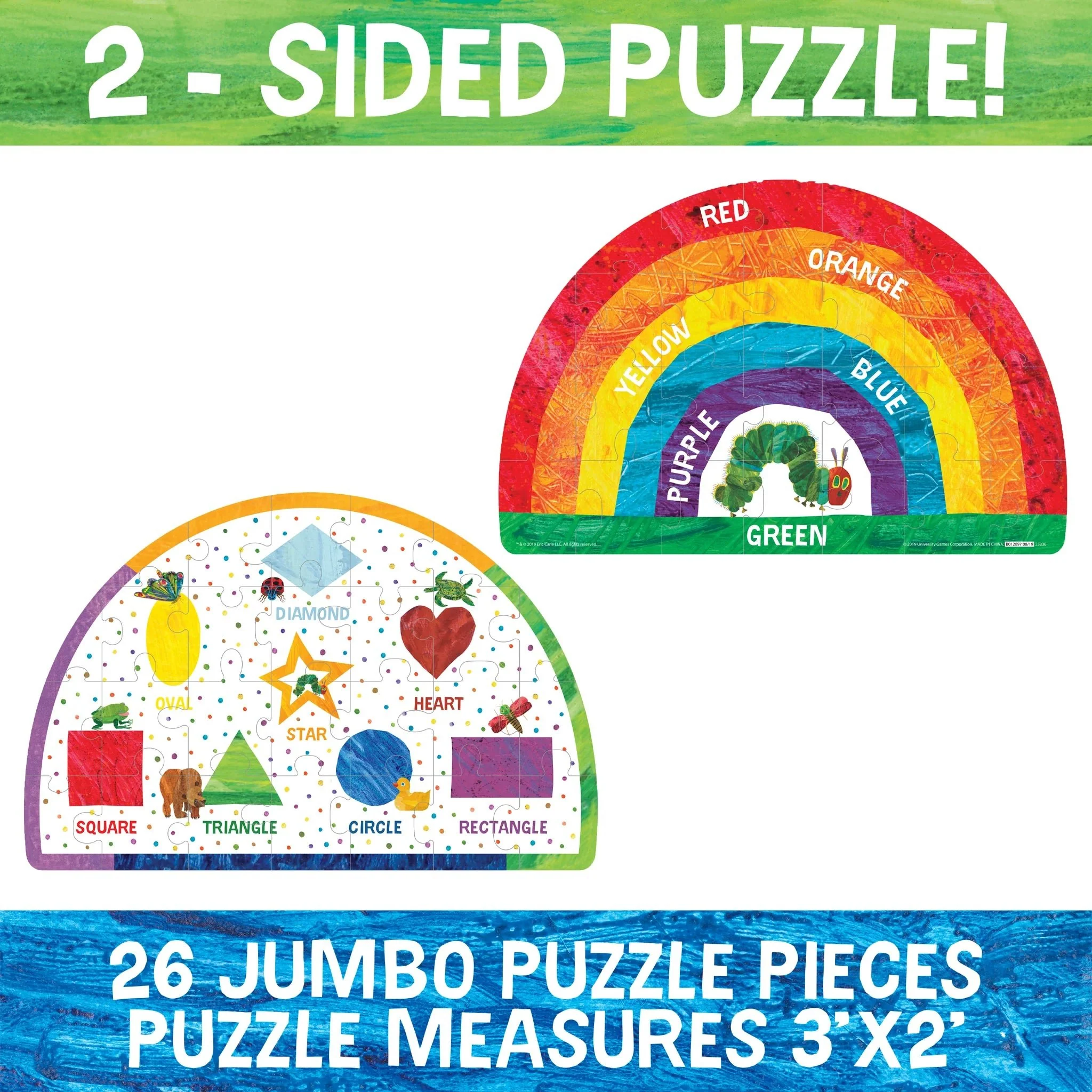 Very Hungry Caterpillar Rainbow Floor Puzzle - Image 4