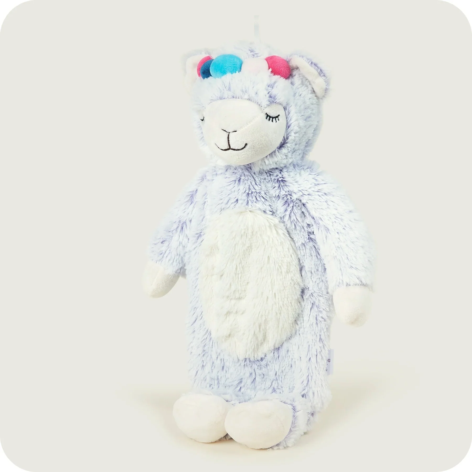Warmies 3D Square Hot Water Bottle Marshmallow Llama