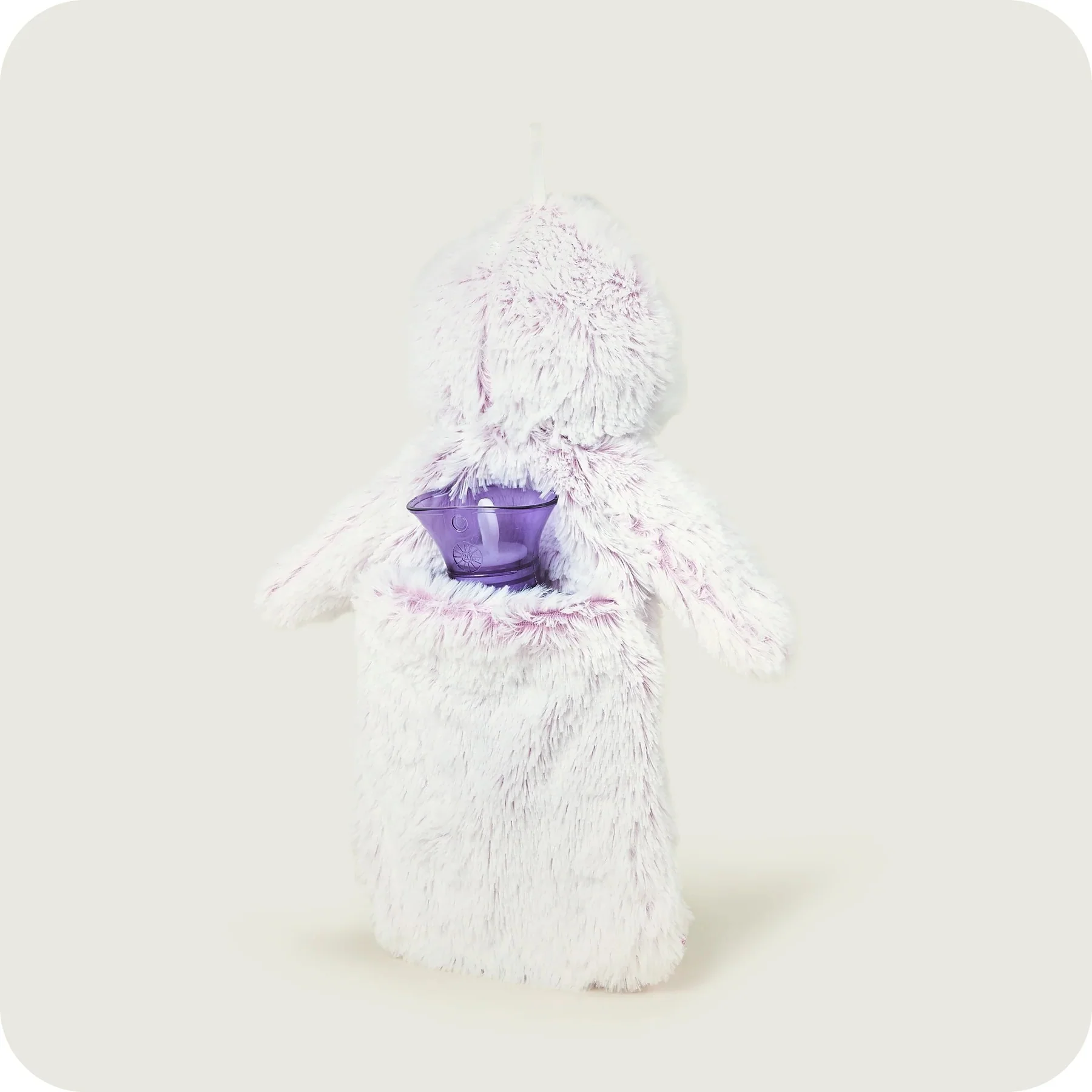 Warmies 3D Square Hot Water Bottle Marshmallow Penguin - Image 3