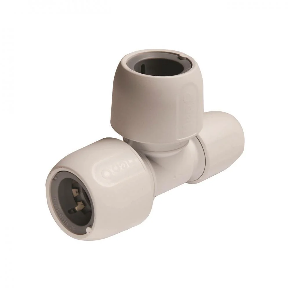 Wavin Hep2O Imperial End Reduced Tee Pipe Fitting - Image 2