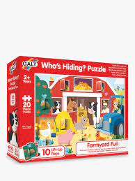Whos Hiding? Puzzle Farmyard Fun
